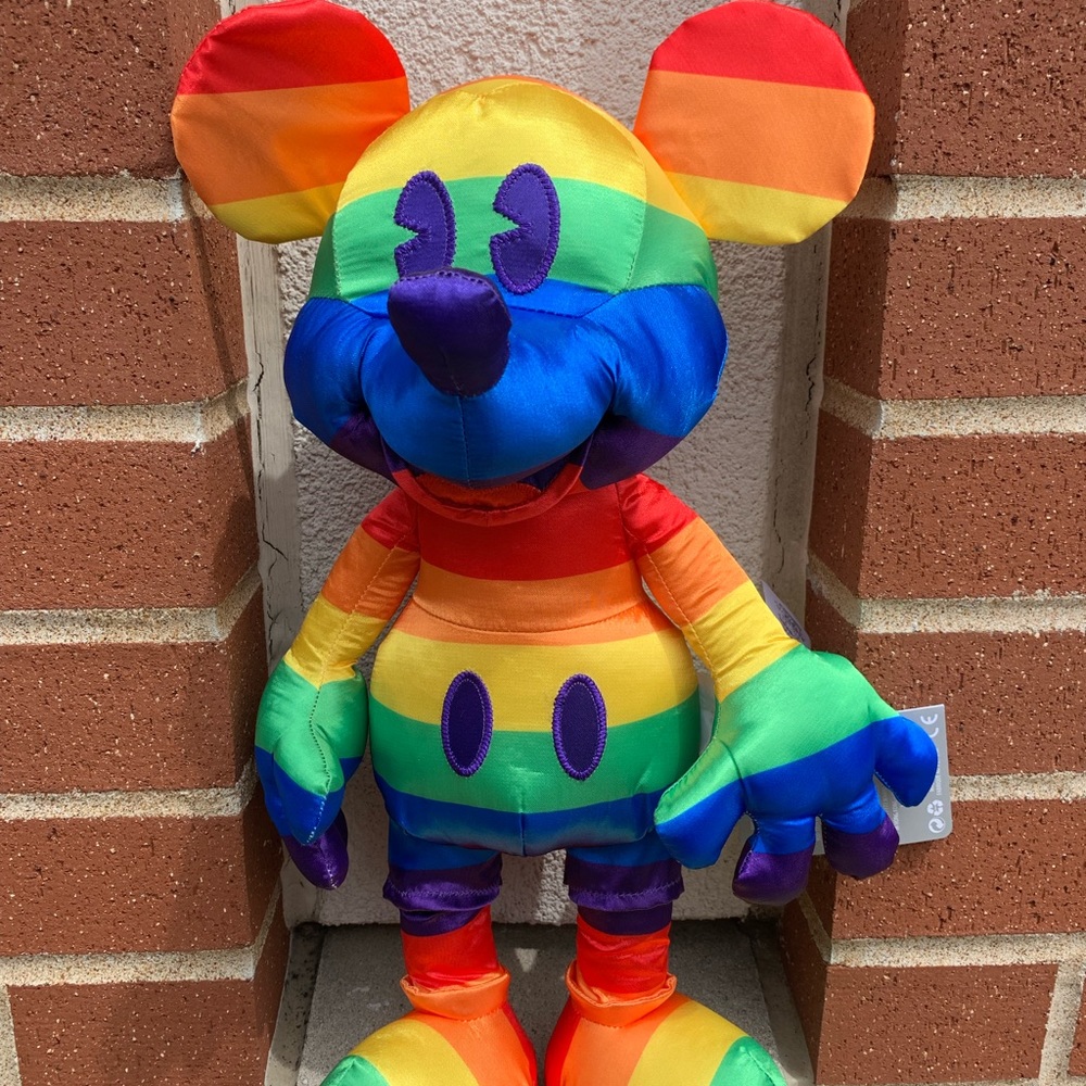 Rainbow Mickey Pride Plush